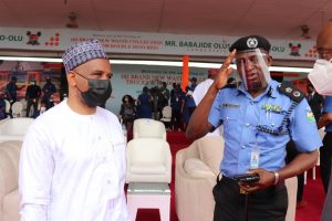 Sanwo-Olu, Jamoh, others at unveiling of  102 new waste collection trucks