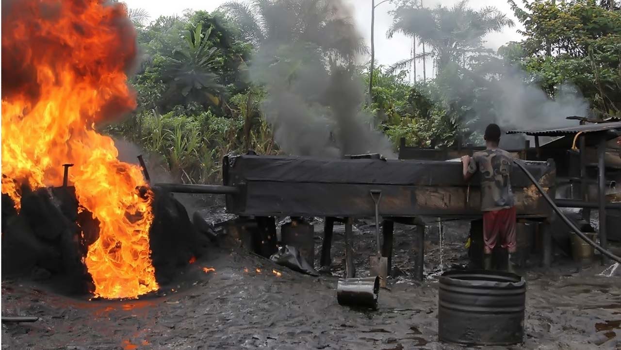 Military deactivates illegal refineries in Niger Delta