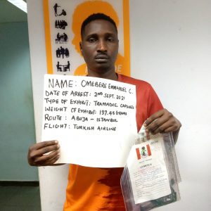 Italy-bound lady, pregnant woman, fake soldier arrested for drug trafficking