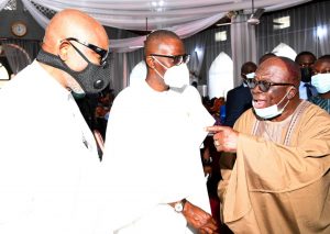Dapo Abiodun buries father 