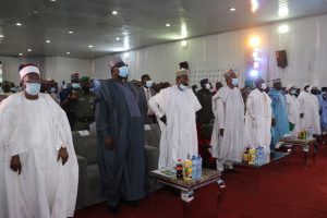 Lai Mohammed in Maiduguri, says 'we are borrowing to build world class infrastructure' 