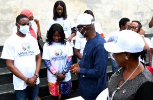 Lagos SDGs Youth Alliance: Sanwo-Olu meets  Jim Iyke, Jumoke Odetola, DJ Cuppy, others