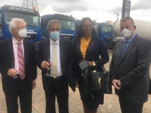 Heritage Bank, others bankroll SCOA handover of trucks, equipment to Julius Berger worth N15.5bn