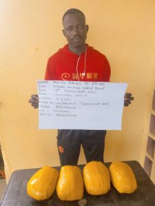 Italy-bound lady, pregnant woman, fake soldier arrested for drug trafficking