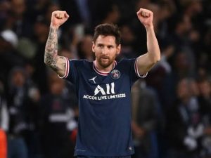Messi scores maiden goal for PSG in 2-0 win over Man City