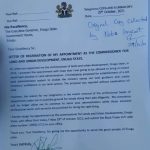 Enugu Commissioner for Lands resigns, attacks Ugwuanyi