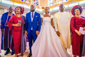 Makinde, Abiodun, Akeredolu, Daniel, Ooni, Alake, others grace Oyo Speaker’s wedding in Ibadan