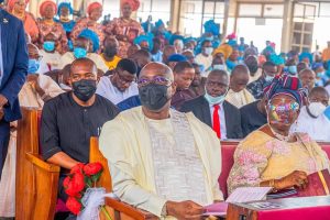 Makinde, Abiodun, Akeredolu, Daniel, Ooni, Alake, others grace Oyo Speaker’s wedding in Ibadan