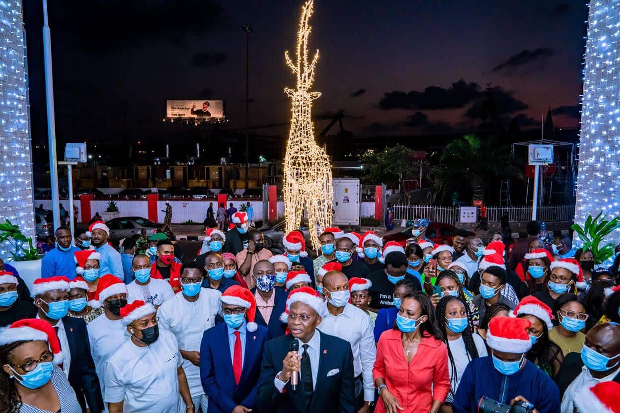 UBA Foundation projects message of hope, encouragement as Uzoka lights up Foundation’s Garden ahead of Yuletide