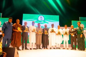 Jamoh receives Zik Award, thanks Buhari