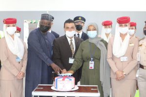 Emirates lands in Nigeria 'in style'
