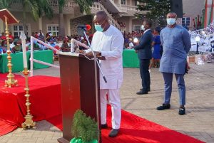At Festival of Nine Lessons, Carols, Bishop Onaga applauds Ugwuanyi's leadership