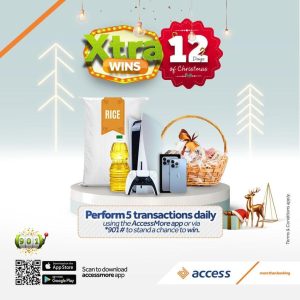 Access Bank excites customers with Yuletide gift shower in 12 days of Christmas campaign