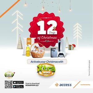 Access Bank excites customers with Yuletide gift shower in 12 days of Christmas campaign