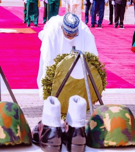 AFRD: Buhari, Osinbajo, others honour fallen, living heroes