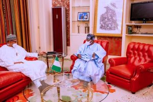 Tinubu visits Buhari, declares presidential ambition