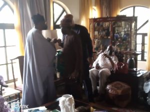 Daniel visits Shonekan's residence, says 'Nigeria has lost one of its finest Corporate players'