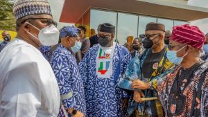 Buhari in Ogun, inaugurates projects, praises Abiodun