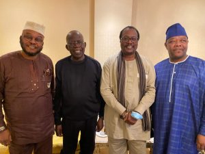 Tinubu receives officials of APC UK chapter in London