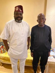 Tinubu receives officials of APC UK chapter in London