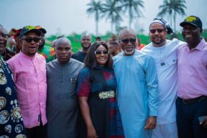 Ikpeazu, Abaribe, Ubani, others at foundation laying of Enyimba FM