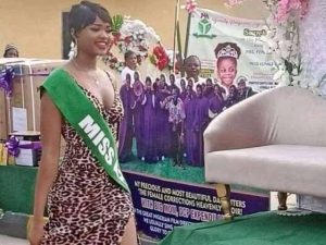 Miss Cell: Chidinma Ojukwu wins Kirikiri Prison beauty pageant 