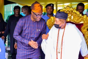 Alaafin lauds  Makinde for unprecedented achievements