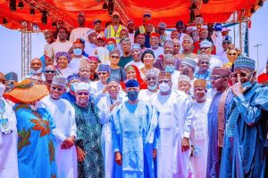 APC: Adamu, Omisore, others take charge (see pix)