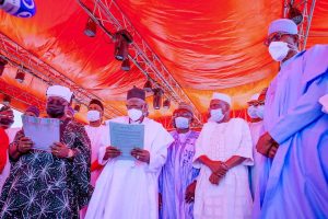 APC: Adamu, Omisore, others take charge (see pix)