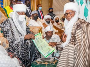 Emir of Ilorin turbans Alimi AbdulRazaq as Mutawalle of Ilorin