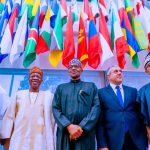 Buhari, Lai Mohammed, others at UNWTO Headquarters
