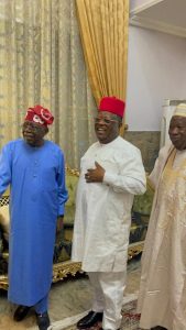 Tinubu visits Osinbajo, Umahi