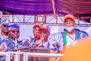 Oyetola  deserves  another term, say Tinubu, Lawan, Adamu, Sanwo-Olu, Bagudu, others