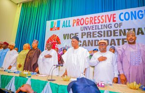 Tinubu unveils Shettima as running mate, says 'true leadership not grounded in religion, populism, sentiment'