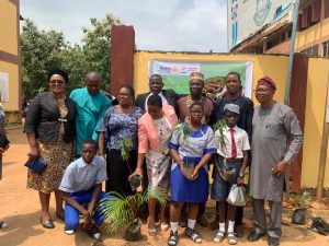Rotary Club takes tree planting to Immaculate Heart School, Maryland