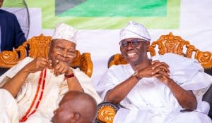 Sanwo-Olu canvasses support for Tinubu at Ojude Oba festival