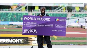 2022 World Athletics: Amusan wins gold, makes history 