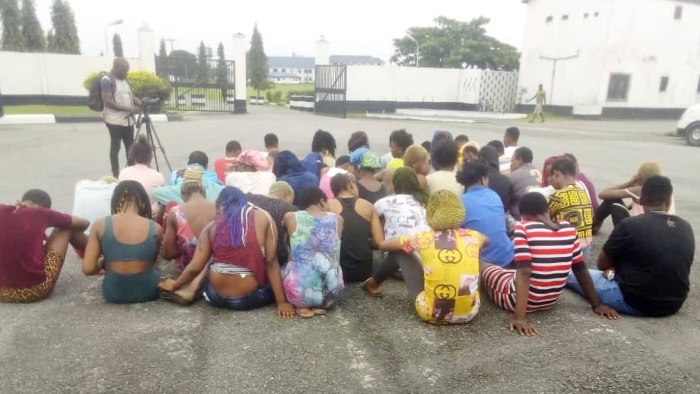Navy raid brothels, rescues 50 teenage prostitutes in Port Harcourt