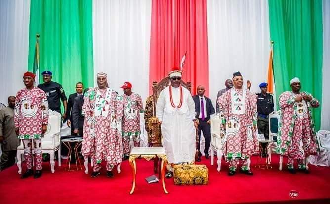 Wike, Makinde, Ikpeazu, Ortom absent as PDP flags off 2023 presidential campaign in Uyo