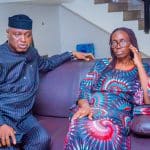 Oyebanji with Mrs. Titilayo Afuye