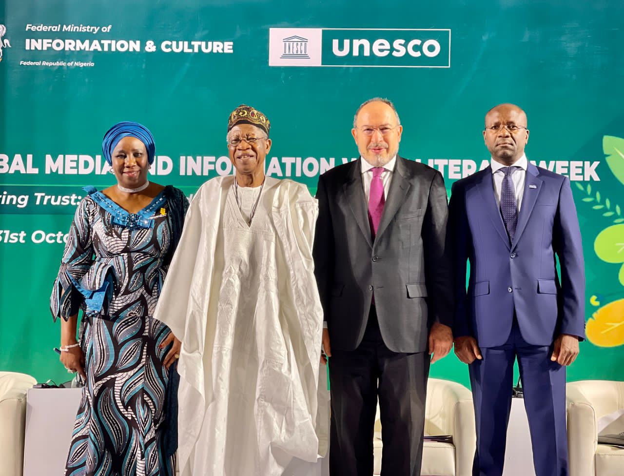 UNESCO Global MIL Week: Lai Mohammed deplores unregulated use of social media