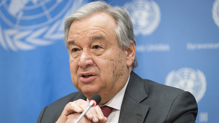 UN chief voices concern over escalation of violence in Syria