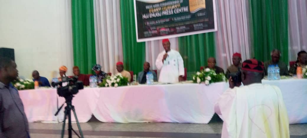 NUJ honours Ugwuanyi with ‘Most  Media Friendly Governor’ award