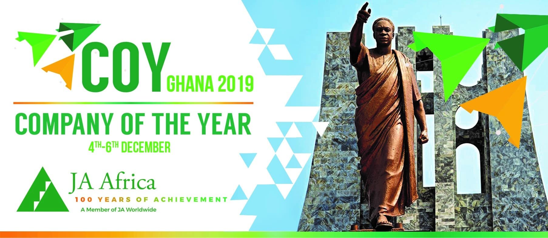 9 secondary school students compete for Junior Achievement Africa award