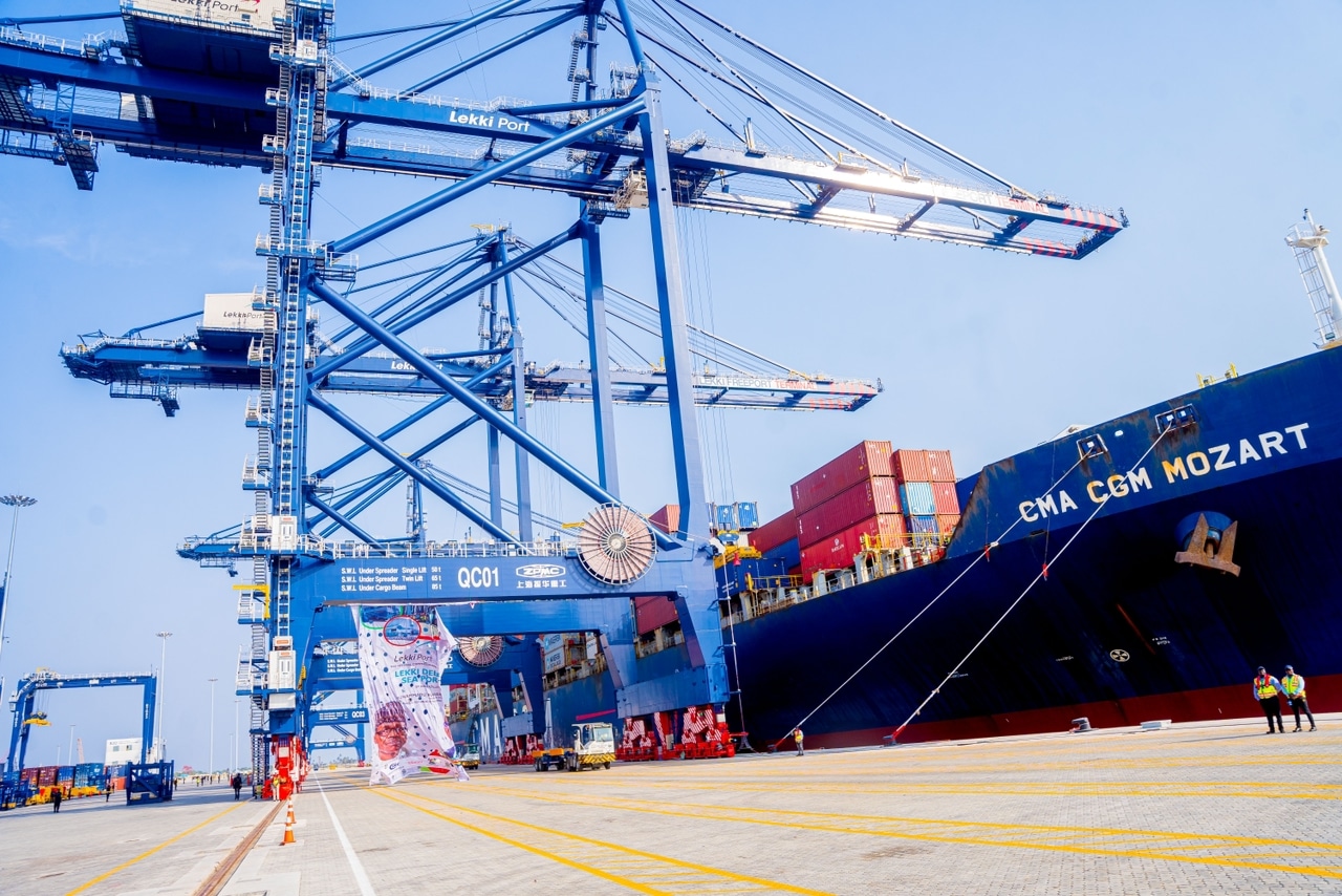 Buhari inaugurates 16.5 metres deep Lekki Sea Port