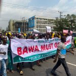 Bawa Must Go protesters
