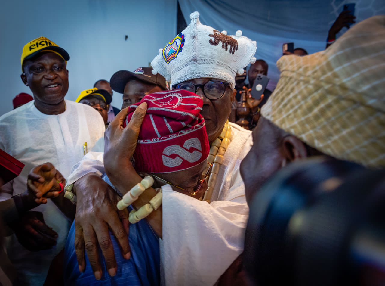 President-elect Tinubu in homecoming visit to Lagos, thanks Oba Akiolu