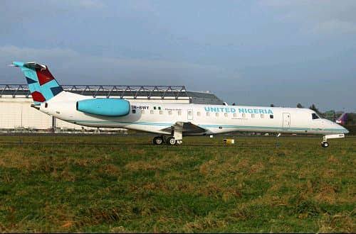 Aircraft skids off Lagos airport runway