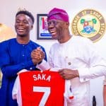 Saka and Sanwo-Olu