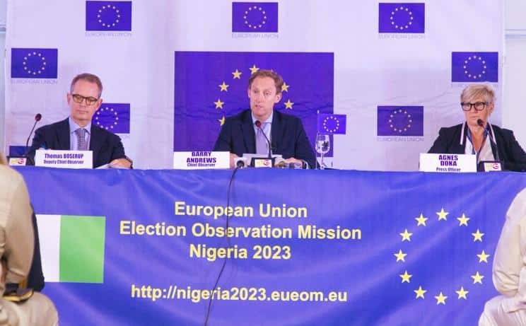 FG rejects EU-EOM report on 2023 elections